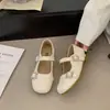 Zapatos Mary Jane Estilo Retro para Mujer 2026 Verano Nuevos Correa Doble Hebilla Suela Plana Boca Baja Cómodos Versátiles Estilo Casual Zapatos Individuales