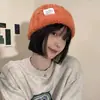 Gorro Cálido Cómodo Versátil Agradable a la Piel Unisex Suelto Para Circunferencia de Cabeza Grande Gorro de Punto Otoño Invierno Nuevo Gorro de Lana