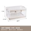 Caja de almacenamiento transparente, grande, para ropa del hogar, de plástico, plegable, con apertura lateral, para libros, venta al por mayor
