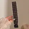 Parche de Cabello Mágico de Punto Floral Estilo Francés, Diadema para el Cabello para Mujeres, Aro para el Cabello que no Presiona para Lavarse la Cara, Accesorio para el Cabello