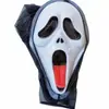 Máscara de Horror de Halloween de Fábrica Accesorios de Disfraz Máscara de Calavera Carnaval Ropa de Esqueleto Fantasma Máscara Gritando