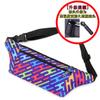 Atacado de fábrica bolsa de cintura justa camuflada xadrez cor sólida carteira simples esportiva invisível leve portátil para celular porta-moedas