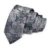 Bestseller transfronterizo, corbata estrecha para hombre de 6 cm, corbata de rayas casual, corbata para hombre hecha a medida, al por mayor en stock, muestra disponible en 7 días