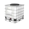 Contenedor de Plástico de Gran Diámetro de 650L y 1000L con Marco Cubo Químico Cuadrado Contenedor Tonelada IBC de Transporte