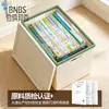 Caja de Almacenamiento Plegable para Libros BNBS para Estudiantes, Organizador de Libros para el Aula, Caja de Almacenamiento de Libros para el Hogar