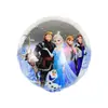 Globos de Papel de Aluminio de Dibujos Animados Frozen en Stock Elsa Anna Princesa Olaf Suministros de Decoración para Fiesta de Cumpleaños Infantil