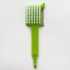 Cepillo de Plástico para Frutas y Verduras para el Hogar, Cepillo de Cocina para Pelar y Perforar Frutas y Verduras, Cepillo de Limpieza de Frutas y Verduras Tres en Uno
