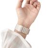 Adecuado para Apple Iwatchs109 Acero Inoxidable Enlace de Bambú S11 Hebilla Metálica Correa de Reloj Huawei Gt7 Samsung Garmin
