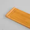 Bandeja de Chá Rolo de Bambu Atacado de Fábrica Bandeja Pequena para Cerimônia de Chá Seca Bandeja de Servir Chá Conjunto de Chá Gongfu