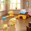 Figuras creativas y adorables de la serie 'perro en casa', accesorios de decoración DIY para casa de muñecas, adornos de escritorio para paisajes en miniatura