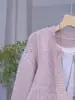 Cardigan de Punto Suelto Redondo Estilo Coreano para Mujer 2026 Otoño Tallas Grandes MM Gorditas Suave Pegajoso Cardigan de Punto