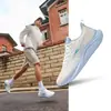 Sapatos Esportivos Masculinos Mingou Hongxing Erke Verão Novo Malha Tênis de Corrida Preto Solado Macio Absorvente de Choque Impermeável Tênis de Corrida