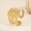Pulsera Hidráulica de Acero Inoxidable Trenzada Versión Ancha Abierta Exagerada de Alta Gama en Forma de C de Venta Caliente Europea y Americana Venta Directa de Fábrica