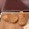 Nuevos Zapatos Birkenstock para Mujer 2026 para Verano, Medias Zapatillas Cerradas Transpirables Caladas, Zapatos Perezosos Retro de Suela Suave para Poner y Quitar
