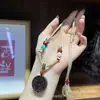 Pulsera del Tesoro para Hacer Dinero Fantasma de la Montaña de Madera de Águila Emparejada con Pulsera de Madera de Durazno para Juego Cultural y Manipulación