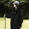 Chaqueta 2025 para Hombres y Mujeres en Otoño e Invierno Exterior Forro de Terciopelo Chaqueta Holgada con Capucha Cortavientos e Impermeable Chaqueta para Montañismo