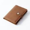 Bolsa de Passaporte Retrô de Couro de Vaca de Primeira Camada, Multifuncional e Conveniente, Porta-Cartões Casual e Fashion, Porta-Ingressos, Bolsa para Documentos