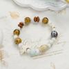 Pulseiras de Cerâmica Jingdezhen, Novas Pulseiras de Casal Estilo Chinês, Joias Simples para Mulheres, Exibição de Bancada, Itens Culturais e de Entretenimento, Joias para Melhorar a Fortuna Atacado