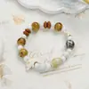 Venta al por mayor del fabricante Lindos Versátiles Dulces Accesorios Frescos de Verano Pulseras y Collares Azules con Cuentas Joyería Versátil