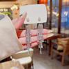 Aretes de Borla de Pedrería Súper Brillante con Aguja de Plata 925 para Mujer, Diseño Nicho con Sentido del Diseño, Temperamento Surcoreano, Personalidad, Aretes de Perlas Exagerados