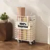 Estante para Guardar Esterillas de Yoga, Cesta Plegable para Ropa Sucia, Organizador Móvil para Rodillos de Espuma, Cesta para Equipo de Fitness, Almacenamiento y Transportable