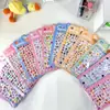 Pegatinas 3D Lindas de Amazon para Cuadernos Infantiles, Mini Pegatinas de Cristal en Relieve, Creativas para Manualidades