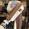 Fabricante Directo Pantalones de Chándal para Hombre Primavera y Otoño Pantalones Casuales Sueltos Marca de Moda Pierna Ancha Puños Color Sólido Sencillo Estilo Japonés Pantalones Deportivos