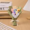 Ideas de Regalo para el Día de San Valentín: Mini Ramos de Flores Tejidas, Ramos de Hilo, Decoraciones Florales, Regalos al por Mayor