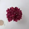 Nuevo Modelo Transfronterizo 54 Piezas de Cabezas de Flores de Hortensia, Flores Artificiales para Decoración del Hogar, Flores Falsas para Bodas, Flores de Hortensia de Cabeza Única