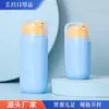 Suministro Botella de Loción al Vacío Tipo Push de 50 ml 100 ml Botella Dispensadora Portátil para Cuidado de la Piel Botella al Vacío de Cierre a Presión