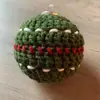 Transfronteiriço Novo Estilo Europeu e Americano Moda de Natal Bolas de Natal Enfeites de Decoração para Festa de Feriado Feitos à Mão em Tricô
