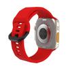 Para Apple Watch 123456789 Geração Ultra Wave Sport Fivela de Ferro Pulseira de Relógio de Silicone