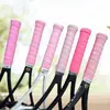 Muñequeras ZARSIA rosas, suaves y absorbentes para raquetas, mangos de caña de pescar y otras aplicaciones; Muñequeras antideslizantes y absorbentes de sudor