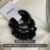 Anillo de Intestino de Perla Plisado de Satén Estilo Coreano Goma para el Cabello Coleta Girly Goma para el Cabello Elegante de Alta Clase Moño Recogido Goma para el Cabello