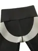 Pantalones de Yoga de Cintura Alta con Cremallera y Botón Control de Abdomen Moldeadores Adelgazantes Leggings Deportivos Levantamiento de Glúteos Fitness Yoga Pantalones Largos Melocotón