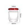 Garrafa Ninho de Pássaro, Sub-engarrafamento, Resistente a Altas Temperaturas, para Cozinhar no Vapor, Bexiga de Peixe, Gelatina de Peixe, Leite Cozido, Geleia, 50ml 75ml Garrafa de Vidro Atacado, Selada