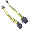 Cable de extensión 6P cable de extensión de tarjeta gráfica de 6 pines cable de extensión de alimentación de tarjeta gráfica 6p cable de extensión adaptador de cable de extensión de 6 pines