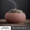 Quemador de incienso de cerámica de seis colores tapa de cobre quemador de incienso perfecto hogar interior ceremonia del té incienso incienso aleación porta incienso