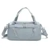 Bolsa de Fitness Deportiva Bolsa Deportiva de Moda Separación Seco y Húmedo Gran Capacidad Descompresión Portátil Compartimento para Zapatos Bolsa de Viaje