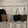 Bolso Tote de Moda Estampado de Leopardo 2025 Invierno Nuevo Lujo Ligero Moda Versátil Textura Simple Casual Bolso de Mano para Mujer