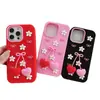 Ventas Directas de Fábrica Adecuado para iPhone 17 Funda para Teléfono con Colgante de Cerdo de Dibujos Animados 17 Pro Max Funda Anti-Caídas de Flores