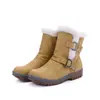 2018 nuevo comercio exterior talla 40-43 talla botas de nieve botas cortas JGB2018NPG01004