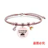 Pulseira de Aço Inoxidável Pulseira de Osso de Cobra Transfronteiriça Europeia e Americana Temporada de Formatura Diamante Rosa Comemorativo Presente de Feriado Gravação Pulseira de Aço Titânio