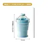 Taza de Hockey Plegable Portátil con Popote Integrado Molde de Bandeja para Cubitos de Hielo de Silicona de Grado Alimenticio Taza Portátil para Salidas de Verano Premium