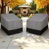 Funda Impermeable para Silla de Exterior Transfronteriza de Amazon, Funda a Prueba de Viento para Muebles de Exterior con Agujeros de Ventilación