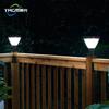 Lámpara de pilar solar jardín impermeable pilar de valla lámpara de puerta lámpara de jardín de villa lámpara de pared exterior eléctrica