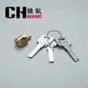 Cilindro de Cerradura Atómico, Cilindro de Cerradura Recto, Cerradura de Coche con Llaves de Flor de Ciruelo y de Cruz, Gran Cantidad, Versátil y Adaptable para Diversas Cerraduras de Puerta