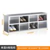 Gabinete de Zapatos de Acero Inoxidable, Gabinete de Zapatos para Empleados, Fábrica de Purificación, Rejillas de Múltiples Niveles sin Puertas, Banco de Zapatos de un Solo Lado y de Doble Lado, Personalización de Zapatos para Taller