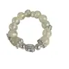 Pulseras Blancas con Perlas Frescas y Hermosas, Pulseras Blancas Exquisitas y de Moda, Diseño de Lujo Ligero de Nicho, Pulseras Versátiles