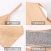 Ropa interior de mujer, pecho grande, espalda pequeña, sexy, chaleco de fondo, talla grande, sujetador push up de copa triangular fino sin aros